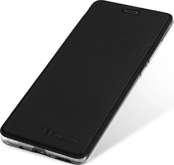 Stilgut Book Type NFC/RFID Blocking Cover für Nokia 5.1 schwarz