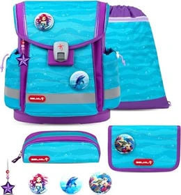 Belmil Classy Plus Under The Sea Schultaschen-Set, 4-tlg.