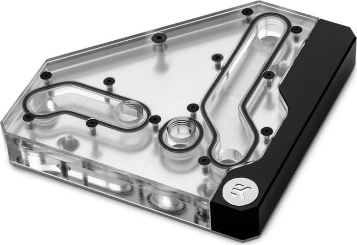 EK Water Blocks Quantum Line EK-Quantum Momentum ASUS ROG Crosshair VIII Formula D-RGB VRM Bridge, Nickel, Acryl