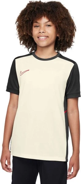 Nike Academy Dri-FIT Funktionsshirt kurzarm sail/black/university red (Junior)