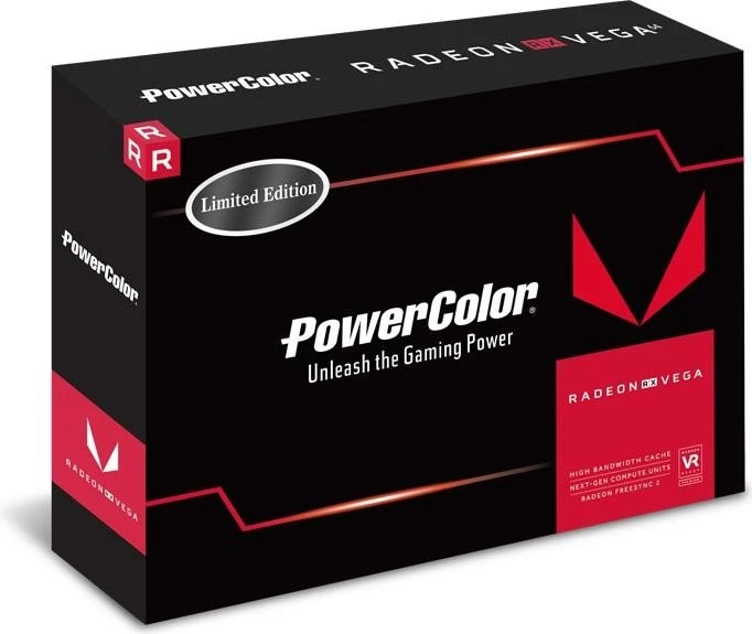 PowerColor Radeon RX Vega 64 Limited Edition, 8GB HBM2, HDMI, 3x DP