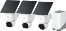 eufy eufyCam Solo E42, 3er-Pack inkl. HomeBase S380, Set
