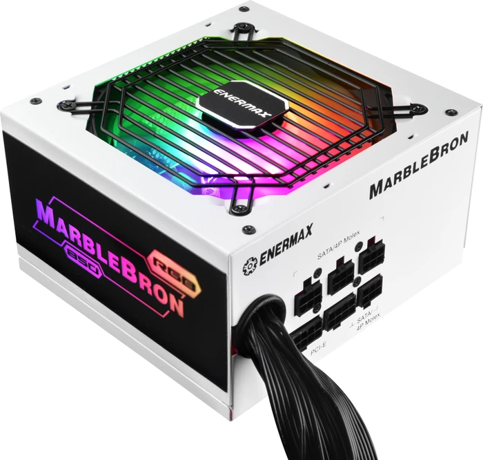 Enermax MarbleBron RGB weiß 850W, ATX 2.4