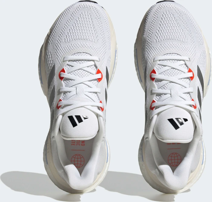 adidas Solarglide 6 cloud white/silver metallic/solar red (Damen)