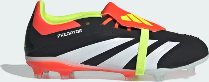 adidas Predator Elite Fold-Over Tongue FG core black/cloud white/solar red (Junior)