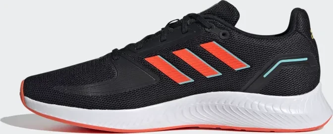 adidas Runfalcon 2.0 core black/solar red/solar gold (Herren)
