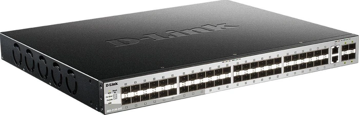 D-Link DGS-3130 Rackmount Gigabit Managed Switch, 48x SFP, 4x SFP+, 2x RJ-45