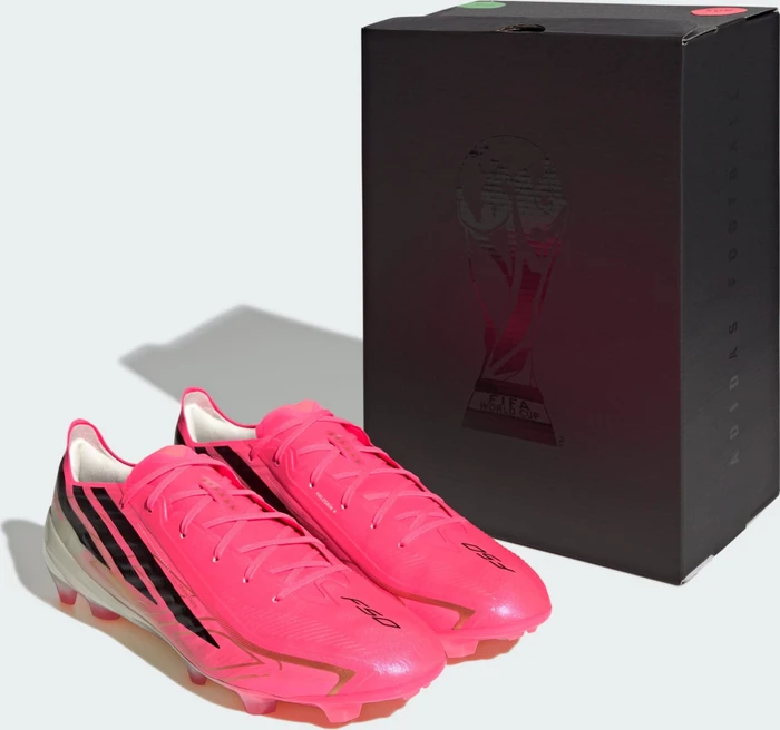 adidas F50 Hyperfast Pro FG solar turbo/core black/gold metallic