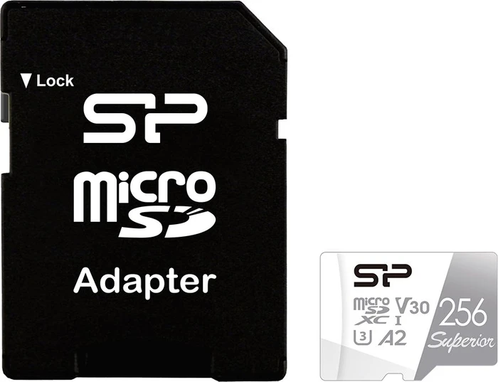 Silicon Power Superior, microSD UHS-I U3, A2, V30