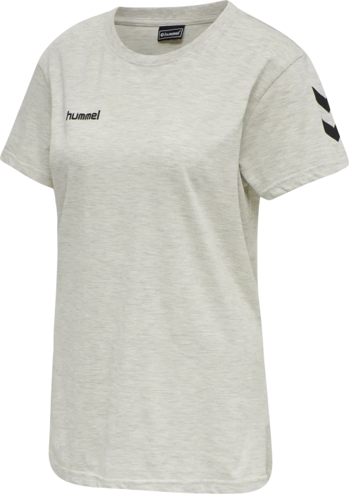 hummel GO Cotton T-Shirt kurzarm egret