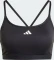 adidas Aeroreact Training 3-Streifen Sport-BH schwarz (Damen) Vorschaubild
