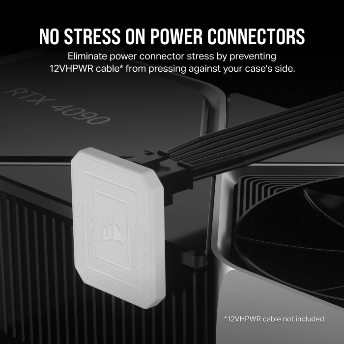 Corsair 12VHPWR Winkeladapter 180 Grad, PCIe 5.0 12VHPWR GPU Power Bridge
