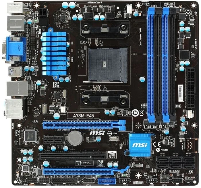 MSI A78M-E45 (AMD FM2+)