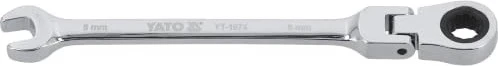 Yato YT-1674 Gelenk-Maul-Ringratschenschlüssel, 8x140mm