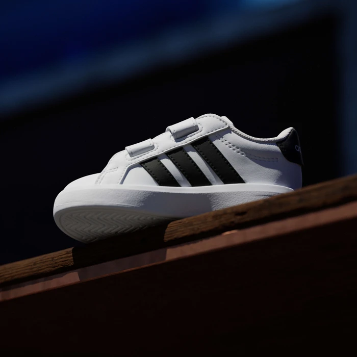 adidas Grand Court 3.0 cloud white/core black (Junior)