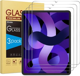 Sparin Panzerglas Schutzfolie für Apple iPad Air 4, Apple iPad Air 5, Apple iPad Pro 11