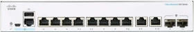 Cisco Business 350 Desktop Gigabit Managed Switch, 8x RJ-45, 2x RJ-45/SFP (CBS350-8T-E-2G)