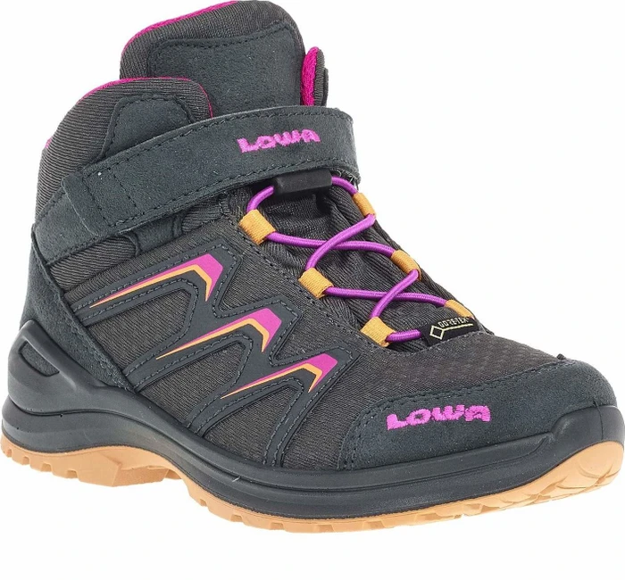 Lowa Maddox GTX Mid graphit/mandarine (Junior)