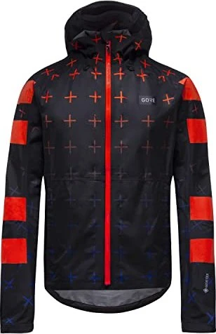 Gore Wear Endure Fahrradjacke black/fireball (Herren)