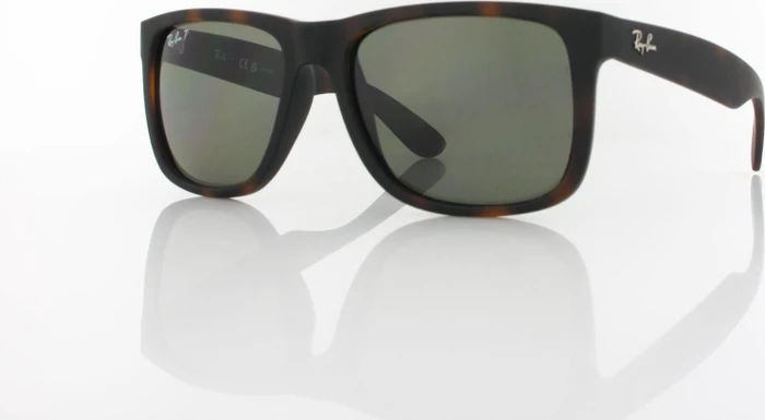 Ray-Ban RB4165 Justin Classic 54mm matte havana/dark green