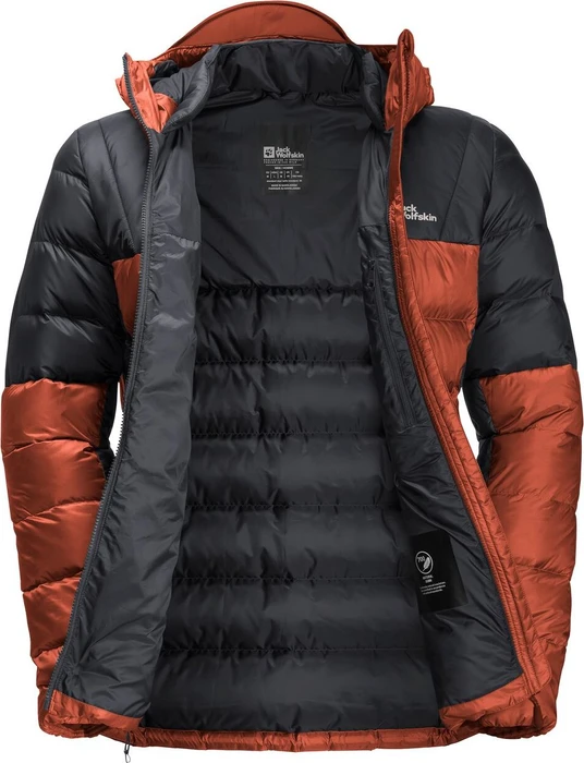 Jack Wolfskin Nebelhorn Down Hoody Funktionsjacke carmine (Herren)