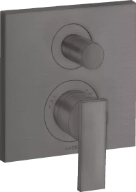 Hansgrohe Axor Citterio Einhebel-Wannenmischer mit integrierter Sicherungskombination brushed black chrome