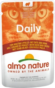 almo nature Daily Cats, Ente und Huhn, 4.20kg (60x 70g)