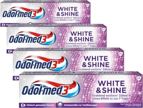 Odol-med3 White&Shine Zahncreme, 75ml