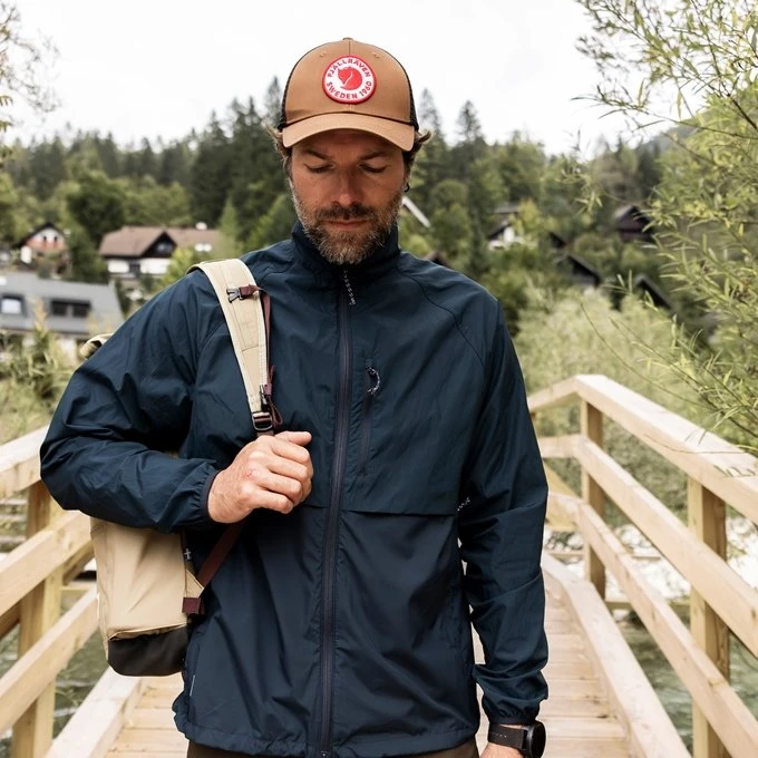 Fjällräven HC Hybrid Funktionsjacke dark navy (Herren)