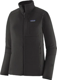 Patagonia R1 Fleece Funktionsjacke schwarz (Damen)