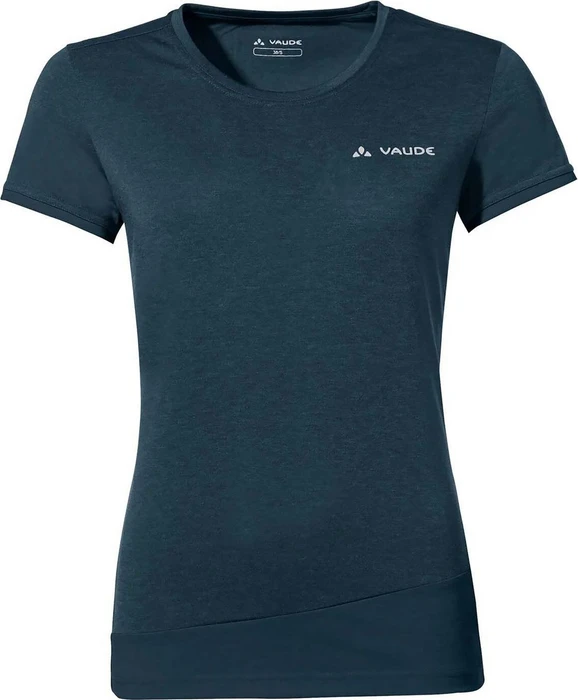 Vaude Sveit Funktionsshirt kurzarm dark sea uni (Damen)