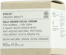 Evolve Organic Beauty Daily Renew Facial Cream, 60ml