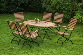 Merxx Schlossgarten Gartenmöbel-Set, 7-tlg.