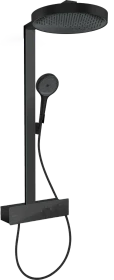 Hansgrohe Rainfinity Showerpipe 360 1jet mit ShowerTablet 350 mattschwarz