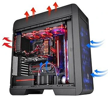 Thermaltake Core V71, Acrylfenster