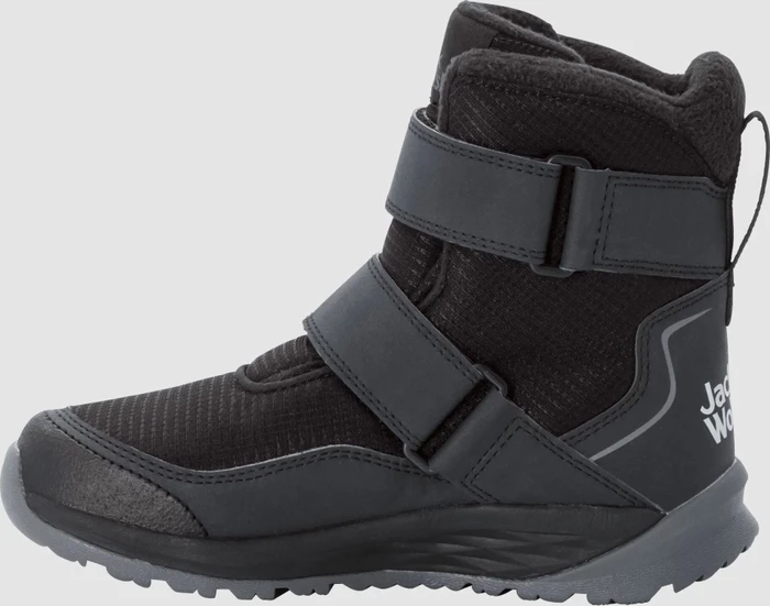 Jack Wolfskin Polar Bear Texapore High VC K schwarz/grau (Junior)