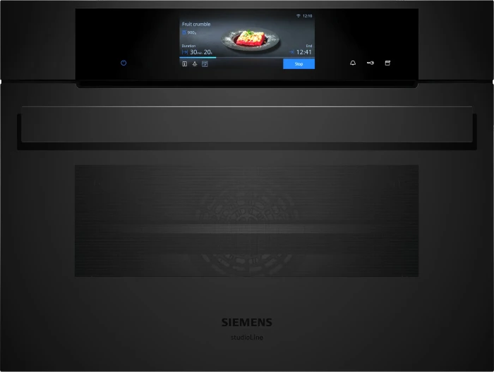 Siemens iQ700 CS938GCM1 Dampfbackofen mattschwarz