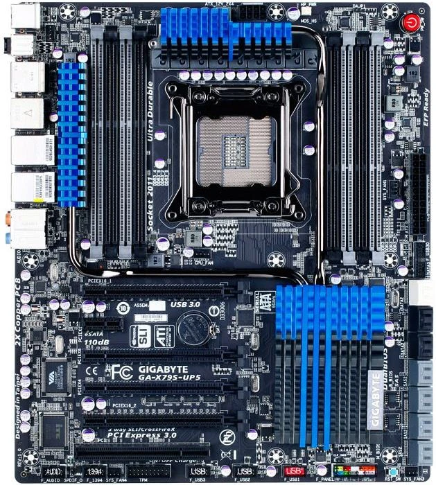 GIGABYTE GA-X79S-UP5-WIFI (Intel 2011-0)