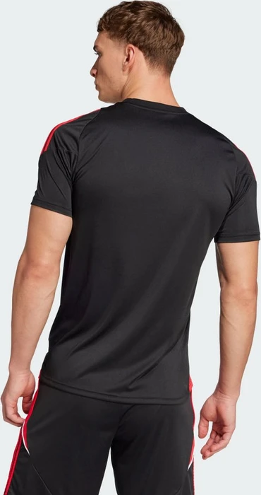 adidas Tiro 24 Trikot kurzarm black/pure ruby (Herren)