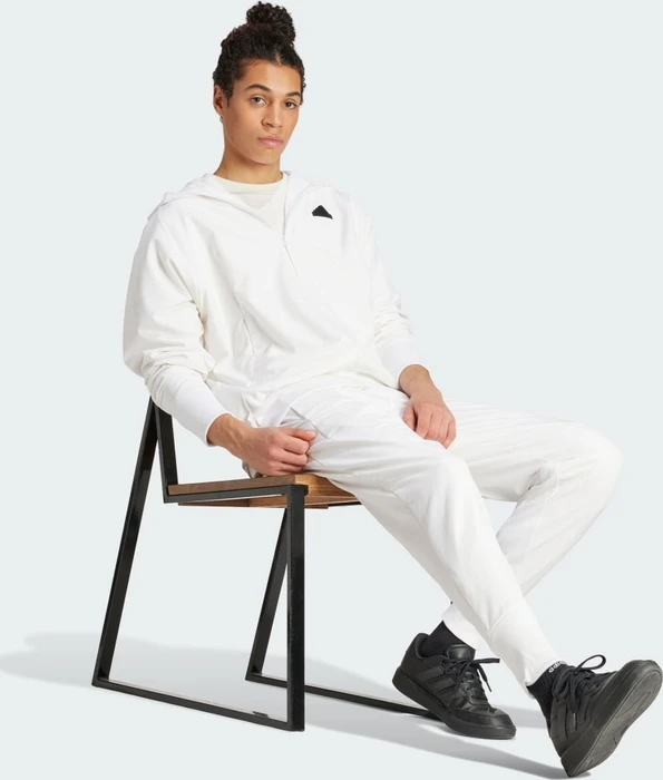 adidas Z.N.E. Woven Zip Hoodie weiß (Herren)