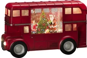 Konstsmide Motiv Wasserlaterne Bus Santa LED 1x warmweiß
