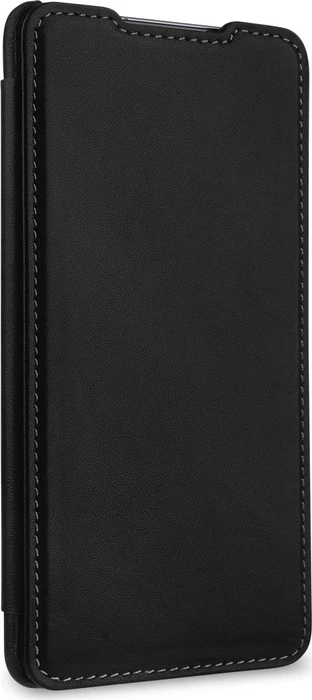 Stilgut Book Type Leather Case Nappa für Samsung Galaxy S20 schwarz