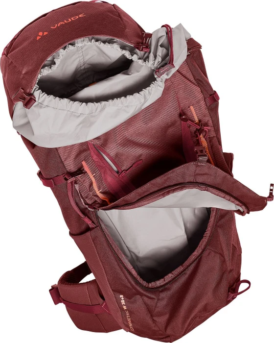 Vaude Asymmetric 38+8 Modell 2022 dark cherry (Damen)