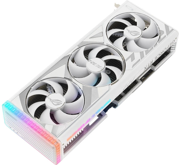 ASUS ROG Strix GeForce RTX 4080, ROG-STRIX-RTX4080-16G-WHITE, 16GB GDDR6X, 2x HDMI, 3x DP