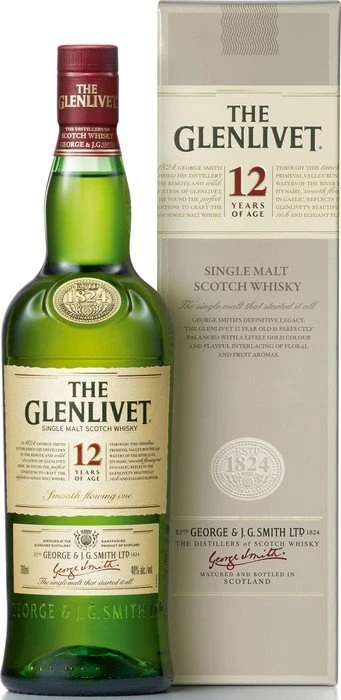 The Glenlivet 12 Years Old 700ml