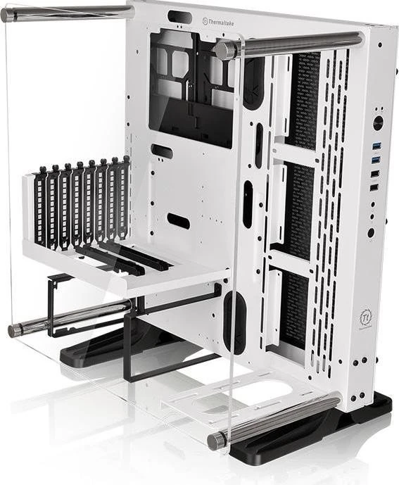 Thermaltake Core P3 Snow Edition weiß, Acrylfenster