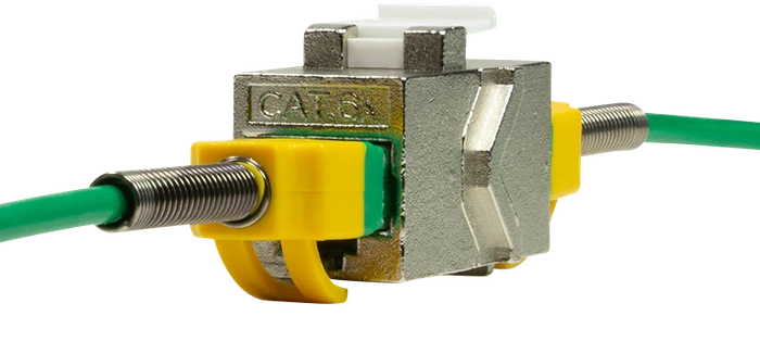 LogiLink Keystone Modul RJ-45 Buchse via RJ-45 Buchse Cat6a