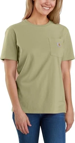 Carhartt K87 Pocket T-Shirt kurzarm dried clay (Damen)