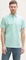 Tom Tailor Piqué mit Stretch Poloshirt kurzarm mint white two tone pique (Herren) Vorschaubild