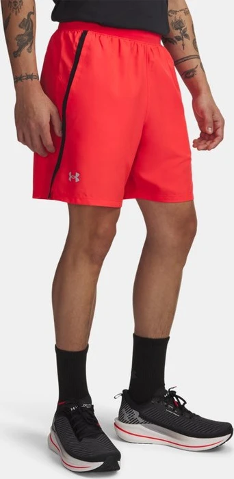 Under Armour Launch Laufhose kurz racer red/black/reflective (Herren)